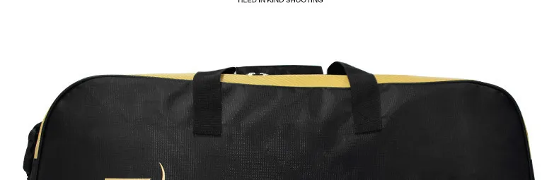 FANGCAN Многофункциональный площади спортивная сумка, плечо ракетки сумка высокого Ёмкость разделены Обувь сумка