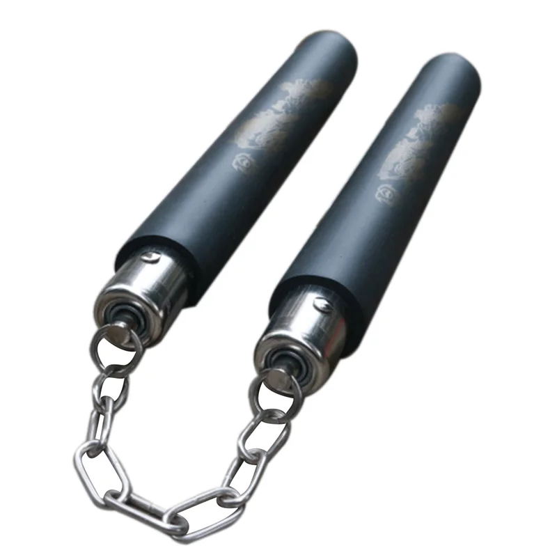 Set of 2 Foam Nunchucks Dragon Pattern Nunchakus Karate Taekwondo for KIDS-8/"