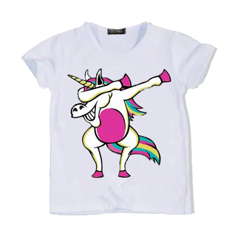 

2018 cartoon animals, funny boy T-shirt, children's clothing, cat / zebra summer T-shirt, baby clothes, short sleeves 2-9
