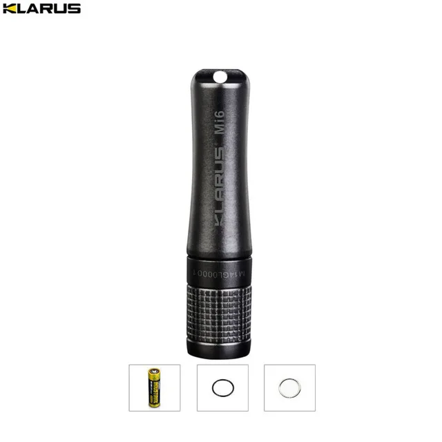 

2018 NEW KLARUS Mi6 CREE XP-G3 LED max. 120 lumen small torch for everyday carry keychain light + AAA batterty