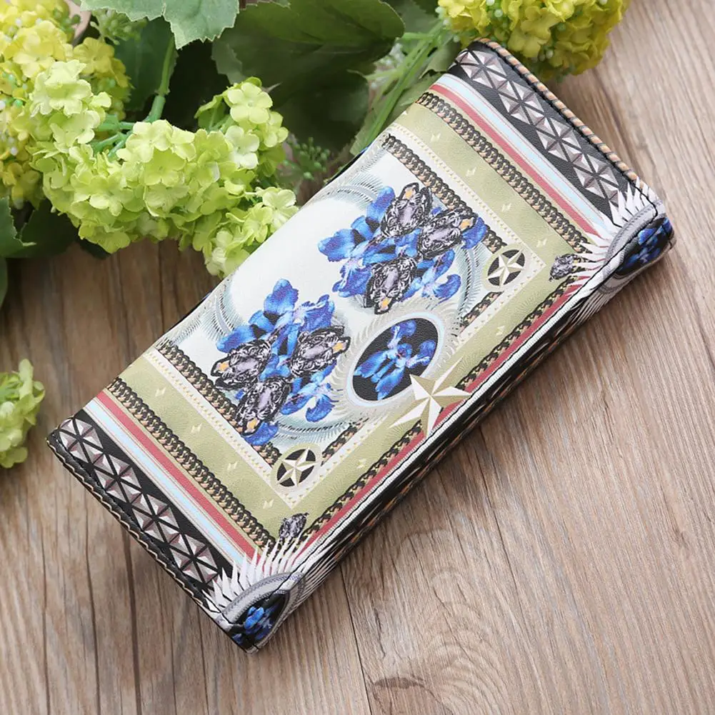 

Vintage Women Wallet Faux Leather Coin Credit Cash Purse Luxury Brand Multifold Card Holder Wallet women carteira feminina gift