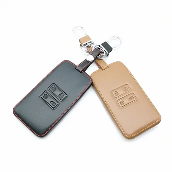 

High Quality Soft Leather Car Key Cover Set for Renault Koleos Kadjar Megan 2016-2017 Remote Key Holder Protector Case