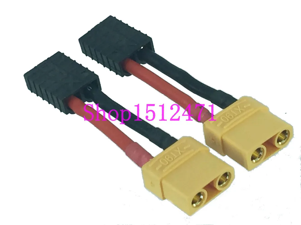 2 шт. адаптер для аккумулятора Traxxas TRX 12AWG|adapter charger|adapter jackadapter 12 |