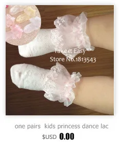 New children girls ribbon bow double lace socks with lttle pearl cute beautiful princess cotton socks 5 size S-M-L-XL-XXL