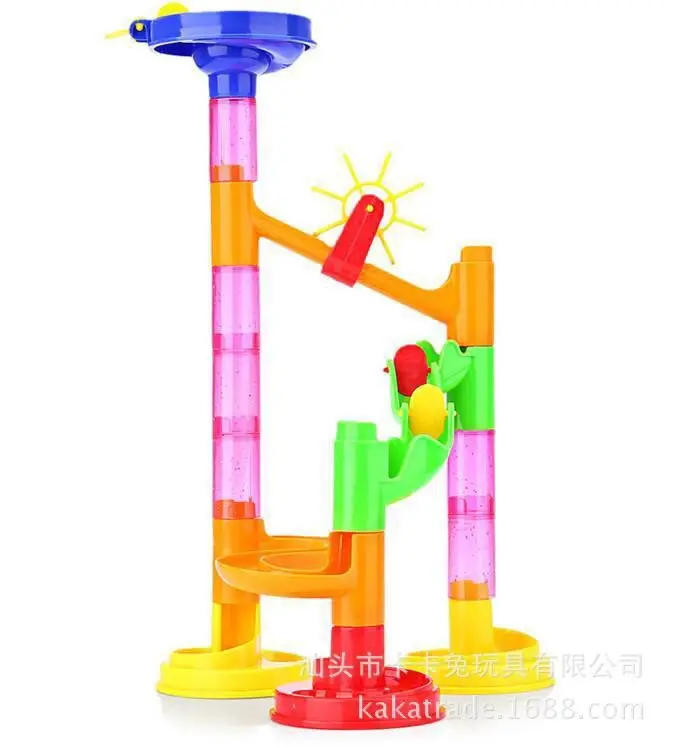 29 pcs 80/122 шт мраморный набор игрушек для мальчиков и девочек, строительные блоки, игрушки мраморный лабиринт, рождественские игрушки, подарки для детей - Цвет: 29 pcs