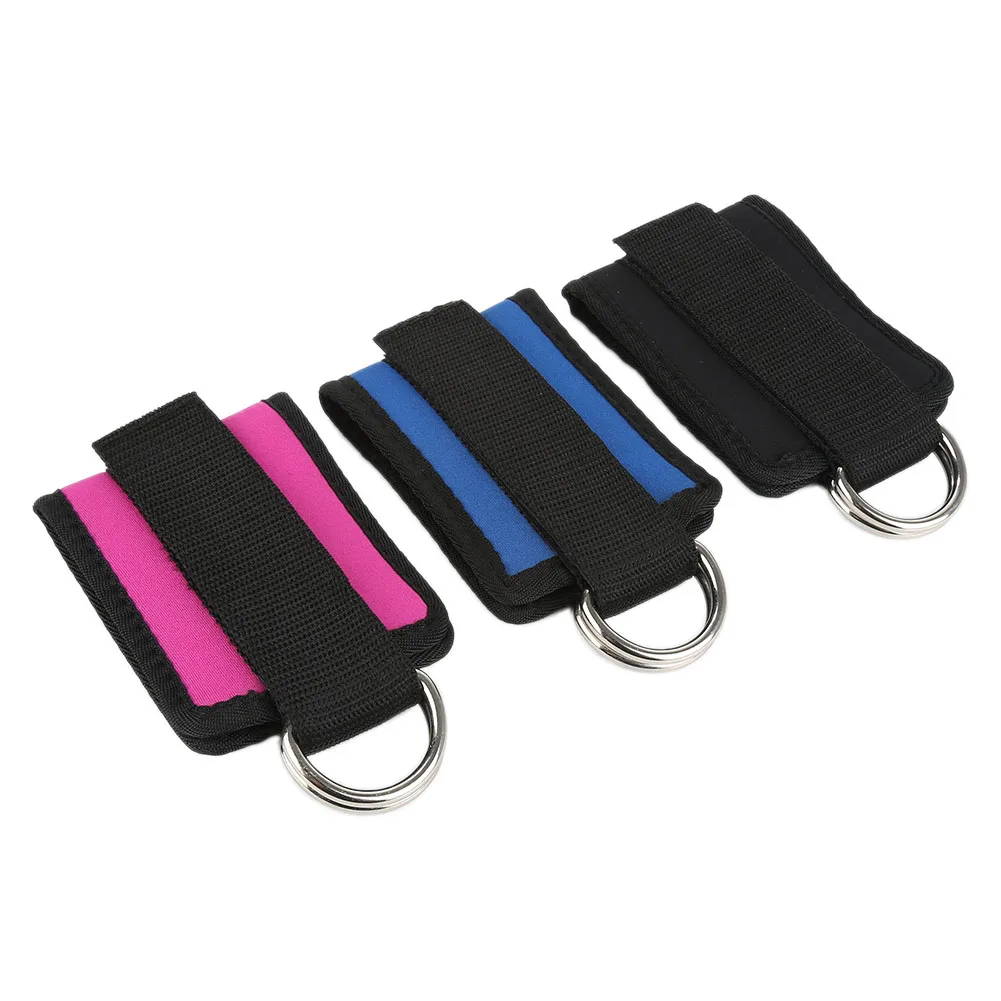 New D ring Ankle Anchor Strap Belt Multi Gym Cable Attachment Thigh Leg