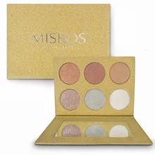 

Bronzer Highlighter Wet Cream Concealer Iluminador Highlighter Palette Cosmetics Makeup Palette Maquiagem Profissional Completa