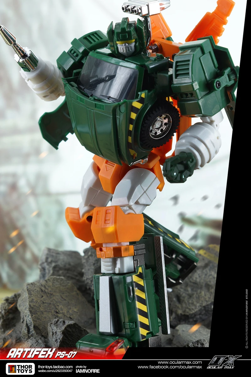 IN Stock Mastermind Creations MMC Ocular Max PS-07 Artifex Hoist Transformation Action Figure