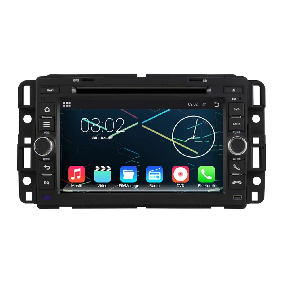 7'' HD Android 5.1 Car DVD Player GPS Navigation Stereo For GMC Yukon