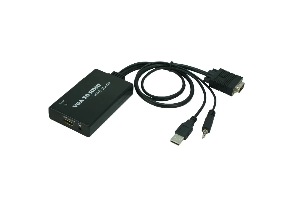VGA + аудио в HDMI конвертер | Электроника