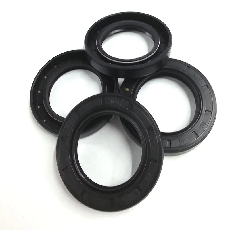 Agriculture Transport Great Wear Resistance And Sealing Effect for General Machinery WSI 34x50x7mm R23//TC Double Lip Nitrile Rotary Shaft Oil Seal with Garter Spring Mining Motorcycles Pumps