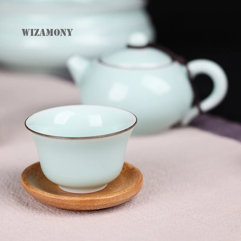 WIZAMONY чайные коврики ручной работы подставки из ротанга блюдце теплоизоляционные