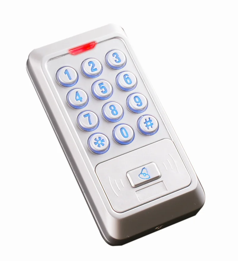 

Metal Keypad IC reader,13.56M ,IP65 waterproof and anti-hit, wiegand34 10-digit output, suit for outdoor Access sn:KR01,min:4pcs