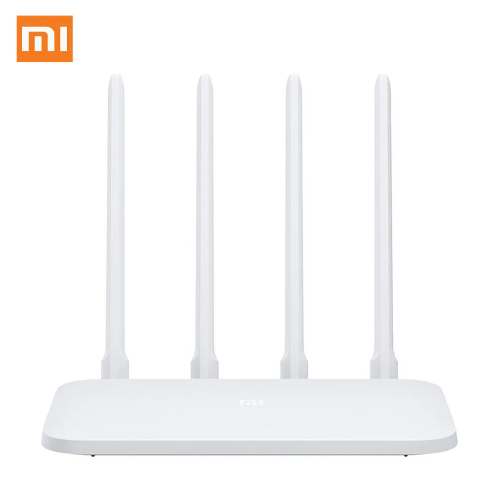 Xiaomi Mi Wi-Fi роутер 4C 64 ram 802,11 b/g/n 2,4G 300 Мбит/с 4 антенны Smart APP группа управления беспроводные роутеры повторитель - Цвет: White