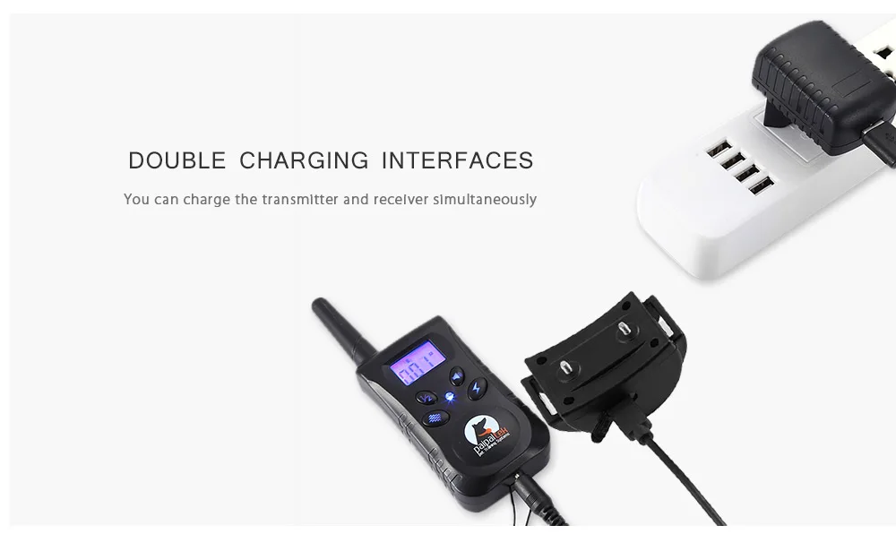 PaiPaitek PD520 Rechargeable Remote Dog Training Shock Collar
