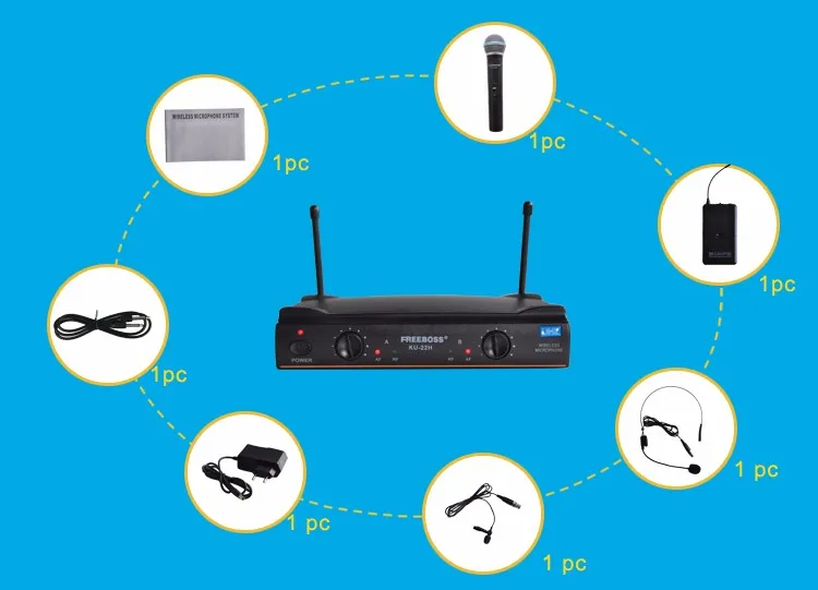 KU22-H   12 Wireless microphone