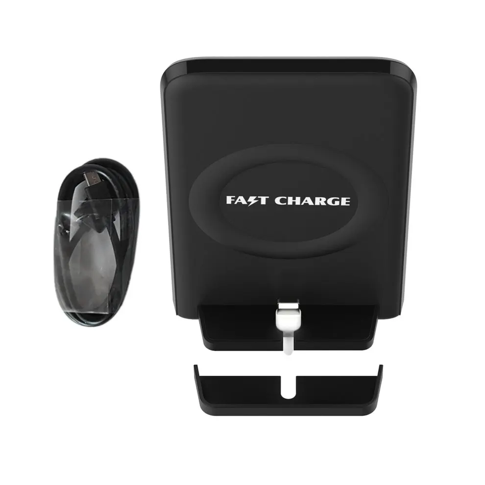 

8pcs Fast Vertical 10W Wireless Charger Phones Charging Dock Built-In Cooling Fan