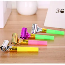 10 Pcs/bag Cheerleading Whistle party birthday cheer props kids toys Whistle with long nose Cheerleading accessories wholesale