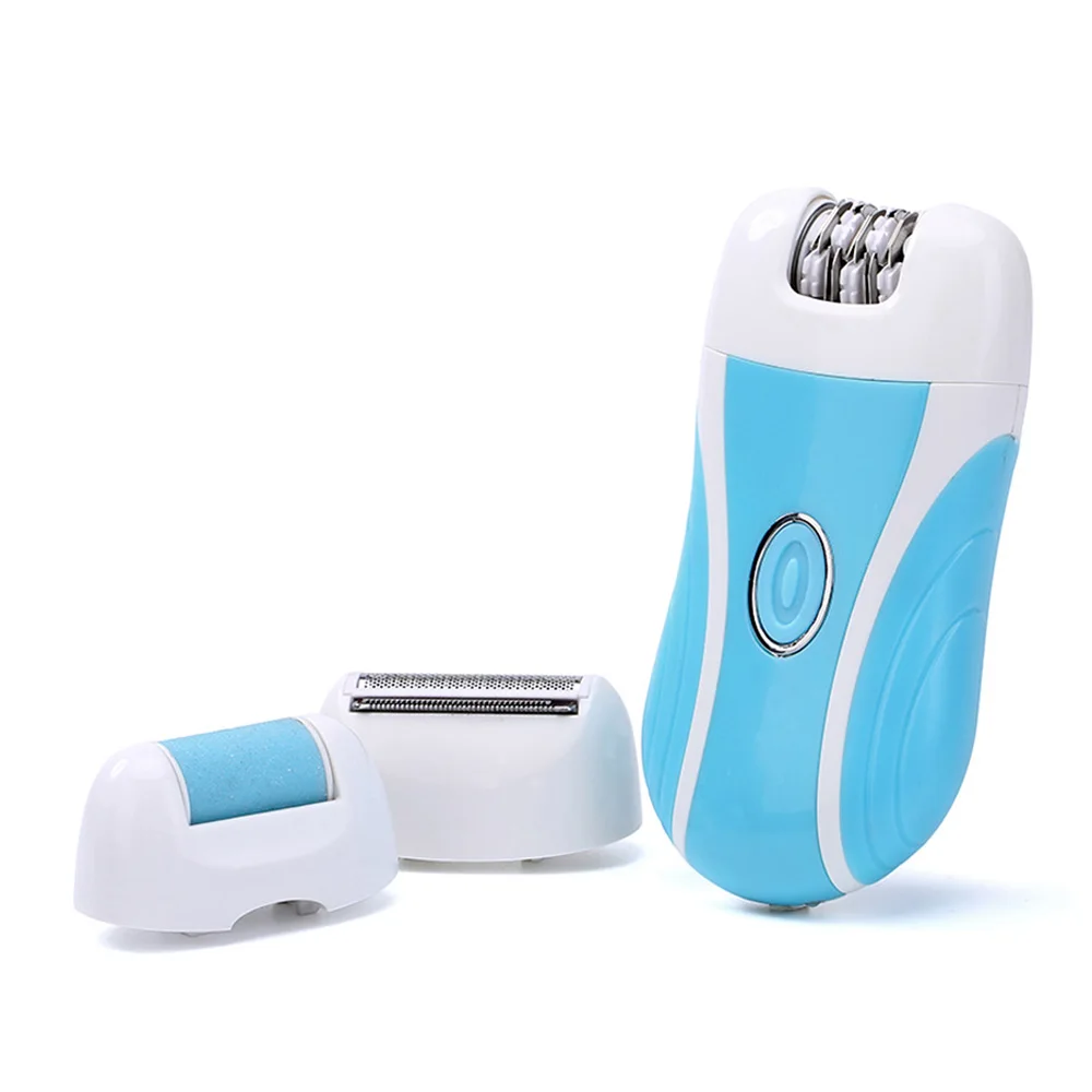 3 In 1 USB Multi Function Electric Epilator Lady Shaver Callus Remover