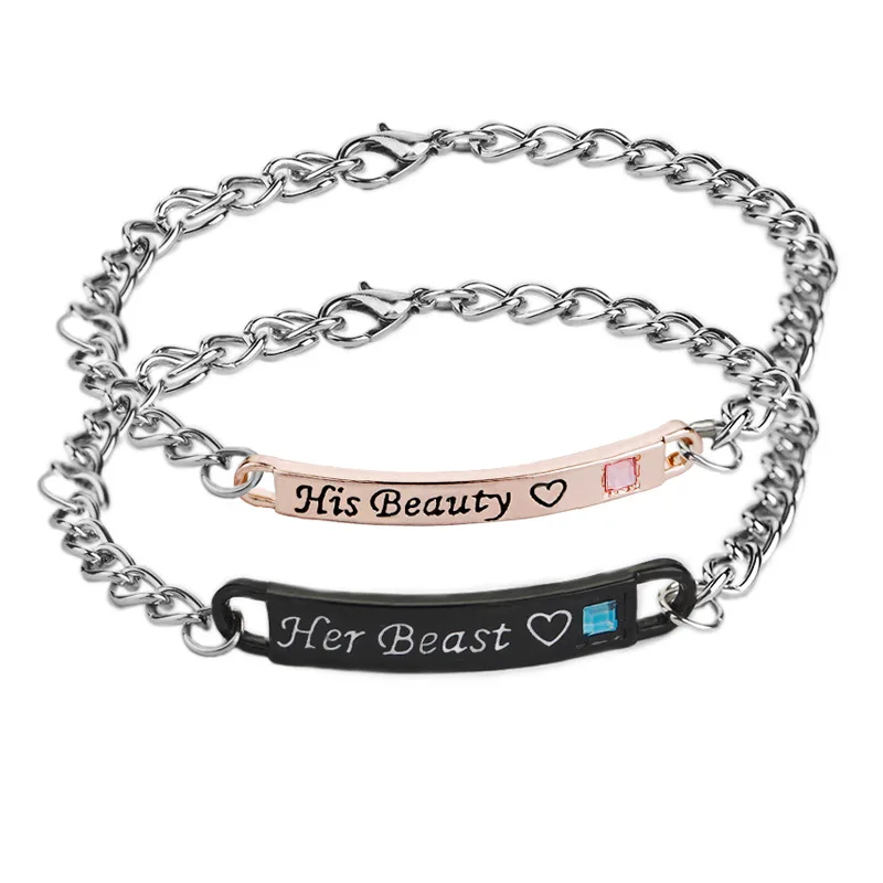 Us 35 0 24 Pcs Lot Jewelry Beauty Beast Men Women Bracelet Workout Print King Queen Bulk Whole In Chain Link Bracelets Us 35 0 24 Pcs Lot Jewelry Beauty Beast Men Women Bracelet Workout Print King Queen Bulk Whole In Chain Link Bracelets