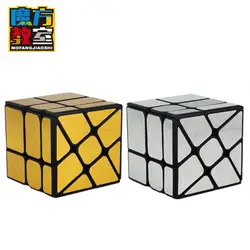 MOFANGJIAOSHI Magic Cube ветроколесо Скорость зеркало волшебный куб профессиональный головоломки образование Логические IQ Игрушки для детей