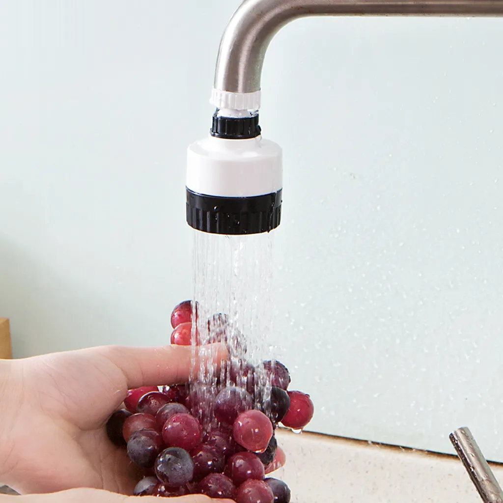

1PC Faucet Nozzle Filter 360 Degree Rotatable Swivel Faucet Nozzle Filter Double Mode Water Saver 2019 New Arrivals