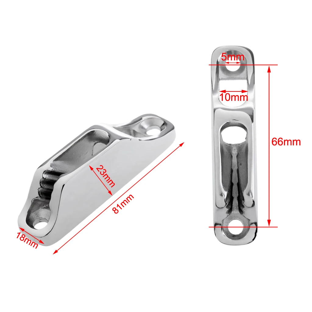 Сверхмощный зажим для веревки линия защелкивающийся крепеж детали лодки судовое оборудование фитинги-316 нержавеющая сталь