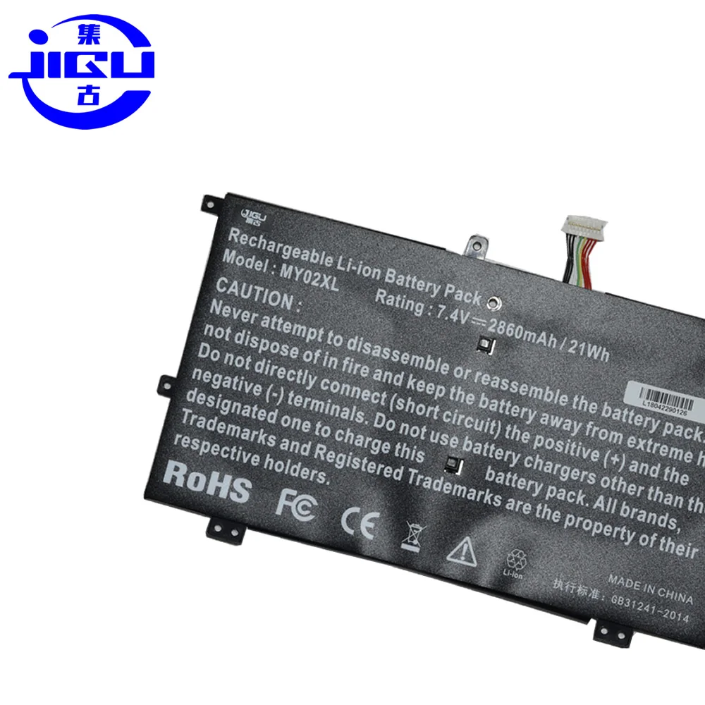JIGU Новый аккумулятор для ноутбука 21CP3/97/91 2ICP3/97/91 721896 2B1 421 HSTNN DB5C DSB5C IB5C LB5C MY02XL TPN Q127For