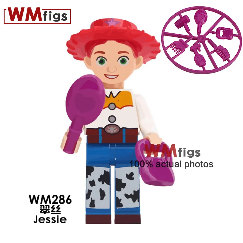 

Single Sale Building Blocks Jessie Woody's Buzz Cartoon Moive Series Bricks Baby Toys for Children Gifts
