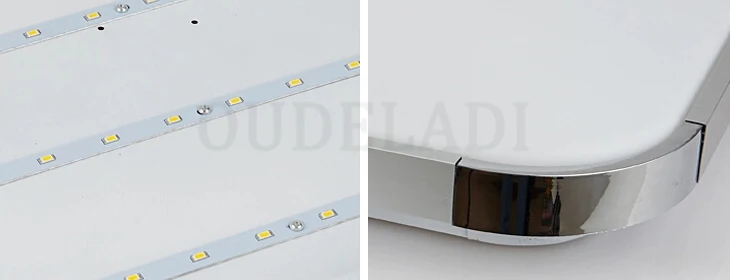Apple LED Ceiling Lights 12W 24W 36W 48W bedroom restaurant living room hallway Square acrylic ceiling lamp AC110V220V230V240V