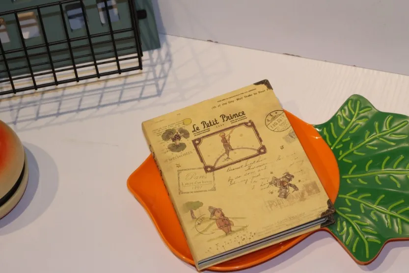 Винтажный блокнот Маленького принца, цветной бумажный дневник, школьные канцелярские принадлежности