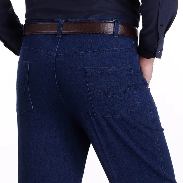 Top quality 2019 autumn Winter Casual Stretch high waist Old Men