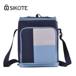 SIKOTE Оксфорд портативный диагональ изоляционный охладительный Ice Pack сумки для обедов для женщин мужчин Дети Сумки для пикника колледж Стиль