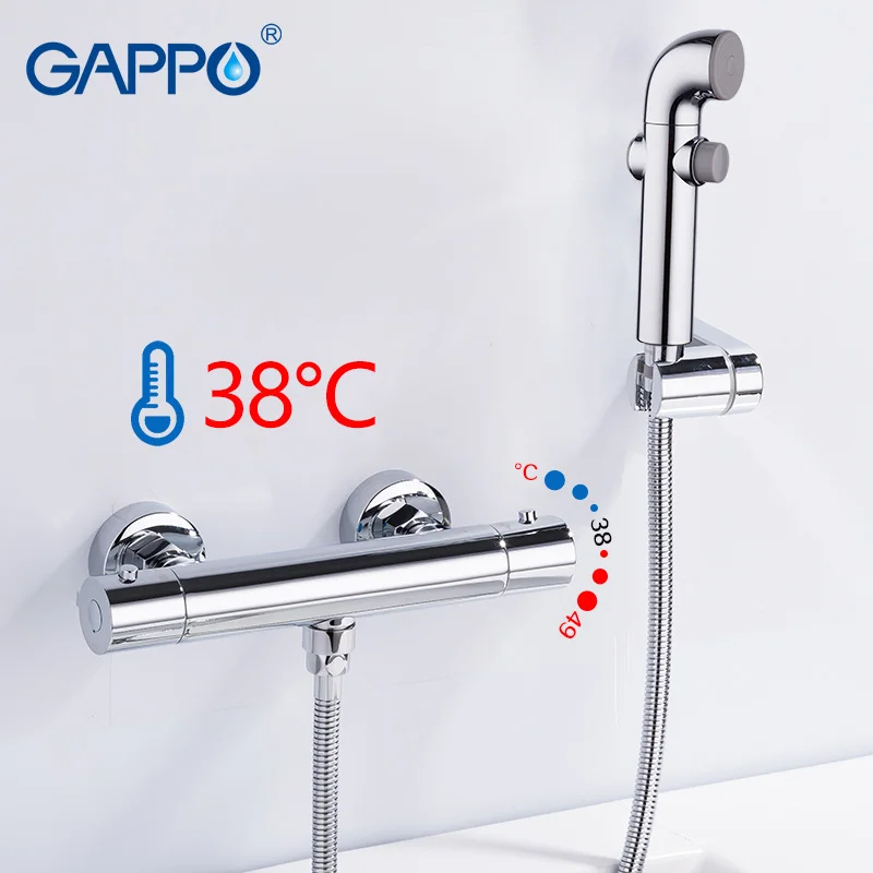 

GAPPO Bathtub faucet waterfall bathroom shower mixers bath taps shower thermostatic wall mounted shower faucet sets