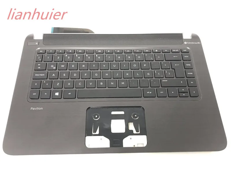 Б/у Упор для рук с клавиатурой США для hp Pavilion 14z-V 14-V034TX v048t 767263-001 767264-201 767264-001