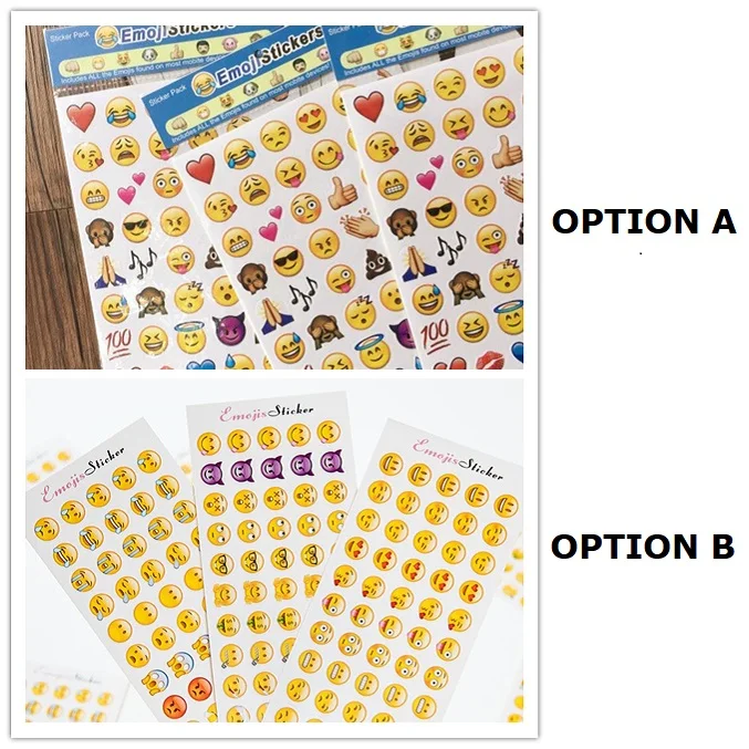 

Harphia Emoji stickers decorative Die Cut Book Planner Mobile Sticker Diary Scrapbook Calendar Notebook Label Decoration