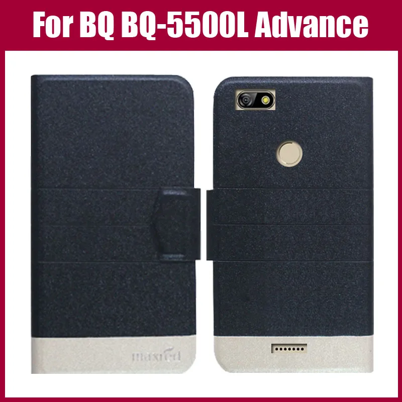 Горячая распродажа! BQ 5500L Advance чехол Новое поступление 5 цветов модный флип