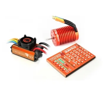 

Skyrc Leopard 3300KV/12T/2P Brushless Motor + Leopard 60A ESC + Program Card Combo Set For 1/10 Car