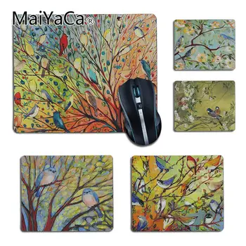 

MaiYaCa Custom Skin Bird Paintings Of Nature Anti-Slip Durable Rubber mat mouse for LOL Game Playing Lover custom mouse pad