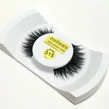 Красота Мягкие Накладные ресницы толстые натуральные поддельные объем ресницы крест индивидуальное наращивание ресниц для профессионалов 015