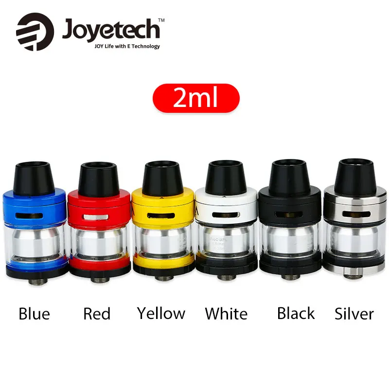 100% Оригинал Joyetech Cubis 2 форсунки 2 мл Ёмкость топ воздуха Cubis 2 Tank w/proc-бесплатная BFL катушки 0.6ohm электронная сигарета распылитель