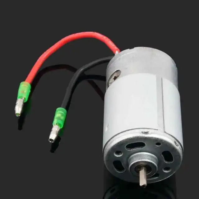 Motor Cepillado RC 550 12T Con Ventilador - Para Coches RC, 7.4V-12V, 57mm Largo, Compatible Con Axial, HSP, Etc.
