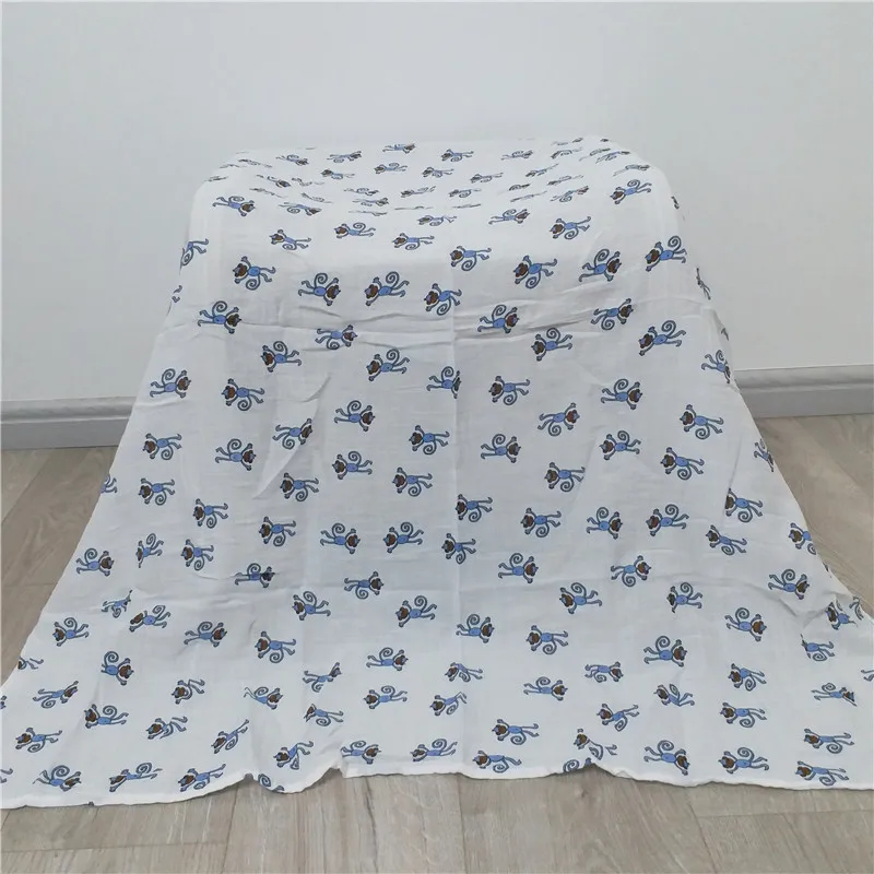 Серия животных, одеяло из муслина для новорожденных, мягкое дышащее детское одеяло с мультяшным дизайном, накидка для коляски, муслиновое одеяло для пеленания - Цвет: as the photo