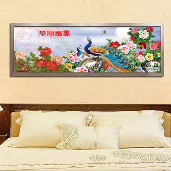 

5D Animals Mosaic DIY Diamond Painting Posters Flower Peacock 3D Cross Stitch Decorative Diamond Embroidery Full Rhinestone