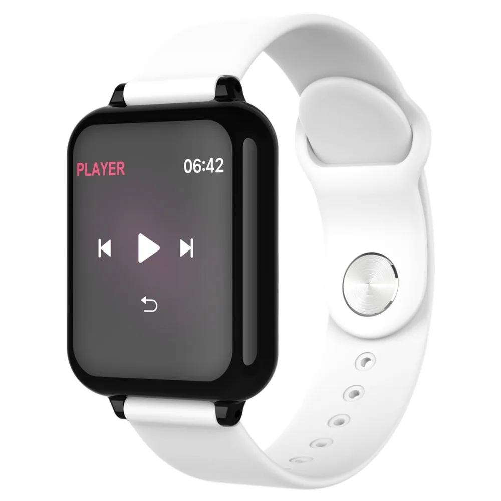 

Men Women smartwatch 1.3 IPS Heart Rate Monitor Blood Pressure for Huawei Samsung xiaomi phone Smart Watch B57 IP67 waterproof