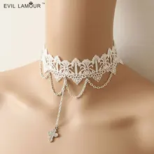 Новая мода съемный кружевной воротник ожерелье на шею «сделай сам»