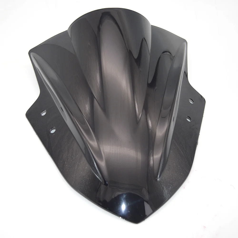 Motorcycle Windshield Racing Windscreen Black Fits For Kawasaki Ninja