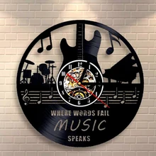 Hot CD Vinyl Record font b Wall b font font b Clock b font Modern Design