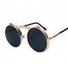 LeonLion 2022 gafas De Sol steampunk De moda De los hombres 2022 calle a ronda gafas al aire libre Oculos De Sol Feminino UV400 ► Foto 3/6