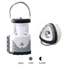 3 в 1 яркий легкий 10 светодиодный фонарь для кемпинга открытый портативный красочный свет водостойкий тент ночной Светильник серый